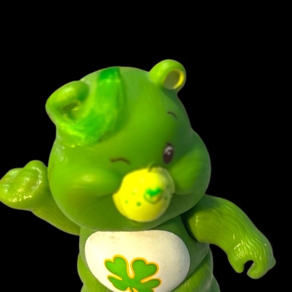 Vintage 1983 Care Bears Good Luck Bear Posable PVC Action Figure - Picture 2 of 8